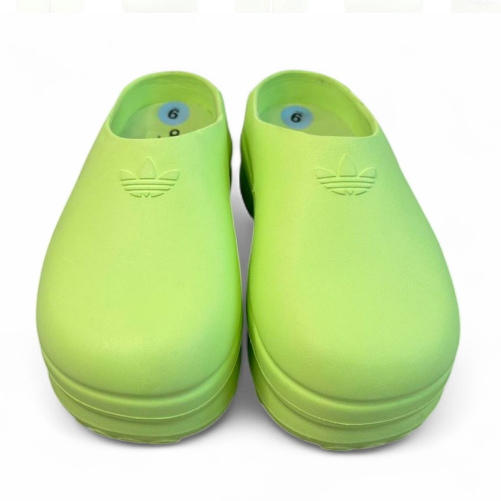 Adidas Adifom Stan Smith Mule in Lucid Lemon